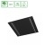 ALGINE LINE Panel 40W 3CCT 230V 80ST IP20 600x600x19mm Czarny UGR<16 5 Lat Gwarancji SLI035050CCT_BLACK_PW SPECTRUM LED