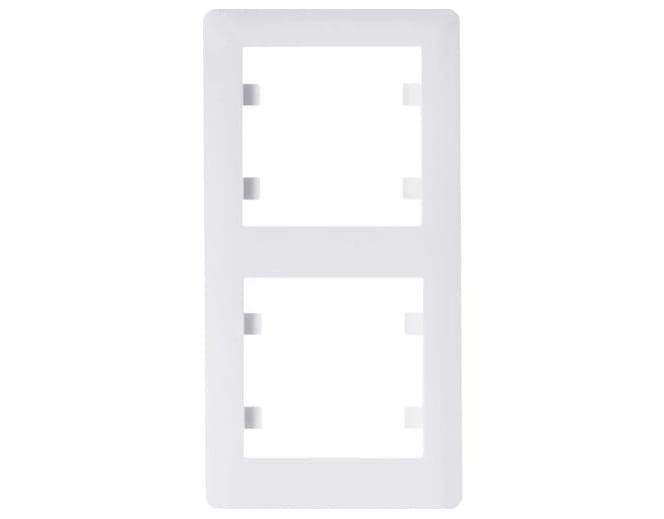 Ramka Podwójna 2-krotna Biała Lumina Soul WL5120 HAGER POLO IP20 pionowa 2-podwójna biały