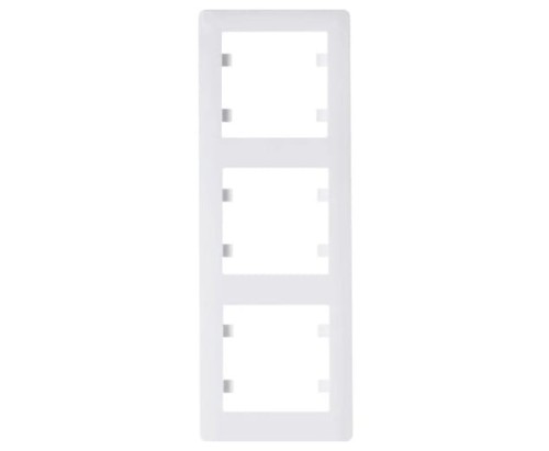 Ramka Potrójna 3-krotna Biała Lumina Soul WL5130 HAGER POLO IP20 pionowa 3-potrójna biały