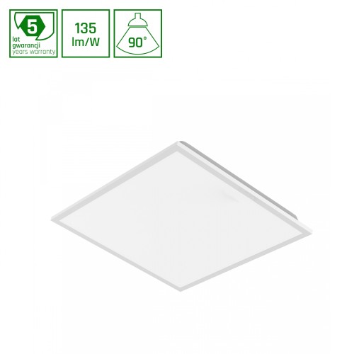 ALGINE Panel BACKLIGHT 40W NW 230V 90ST IP40 UGR<19 600X600X32 Biały 5 Lat Gwarancji DALI SLI035101NW_PW_DALI SPECTRUM LED