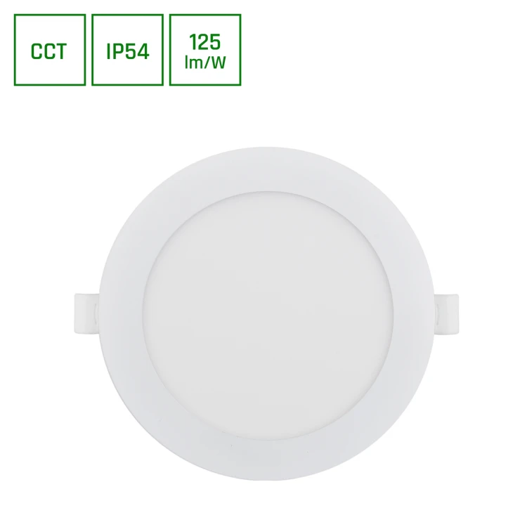DURE 3 DOWNLIGHT 12W CCT 230V 110ST IP54 IK06 145X30 Biały Okrągła SLI043007CCT_PW SPECTRUM LED