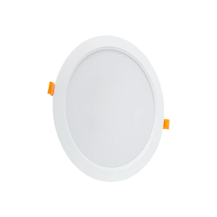DURE 3 DOWNLIGHT 24W CW 230V 110st IP54 IK06 220x34 Biały Okrągła zasilacz zintegrowany SLI043009CW_PW SPECTRUM LED