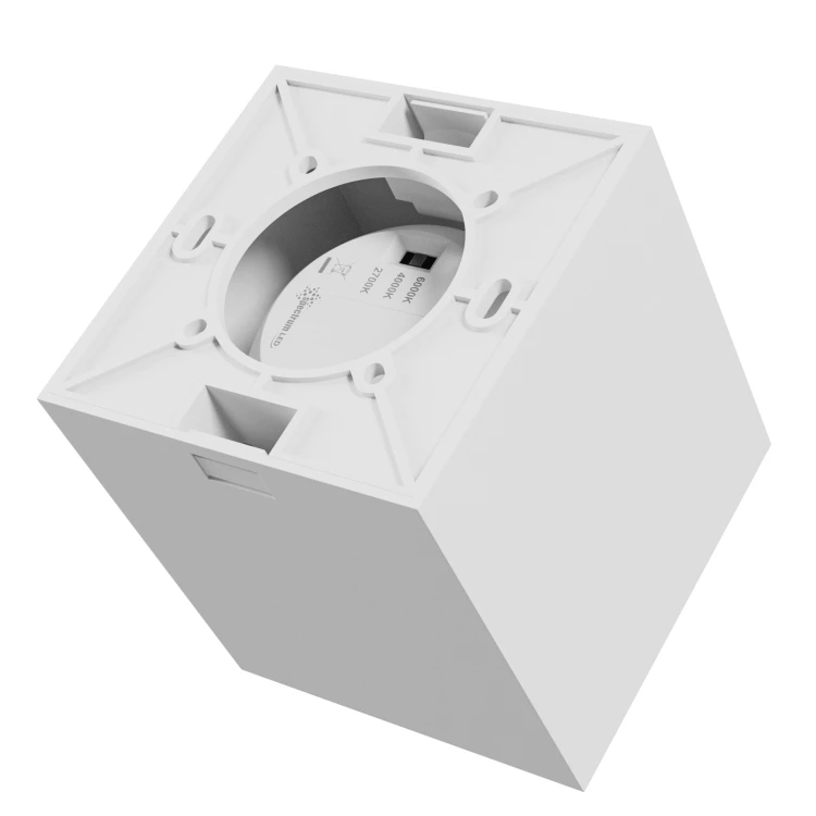 CHLOE COMPLETE Natynkowa 7W CCT 230V 45ST IP20 UGR<19 90x90X100mm Biały Kwadratowa SLI043034CCT_PW SPECTRUM LED