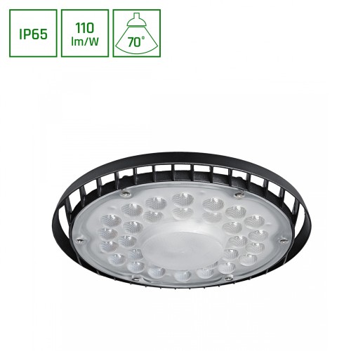 PLATEO SUN 4 HIGH BAY 105W NW 230V 70ST IP65 IK06 218X80mm Czarny SLI044032NW_PW SPECTRUM LED