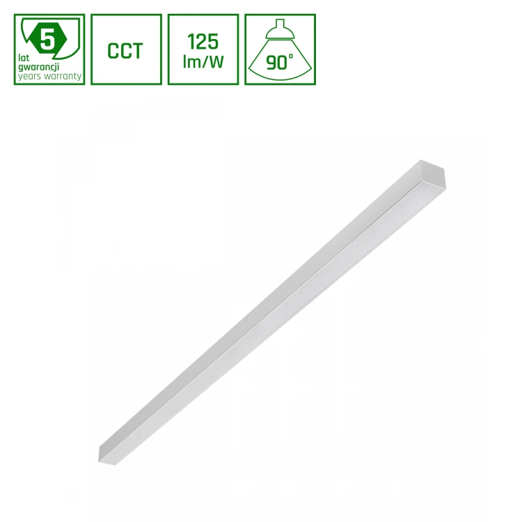 ALLDAY BASIC 40W 3CCT 230V 90st IP20 1203x42x37mm Biały PR UGR<19 5 Lat Gwarancji SLI047304CCT_PW SPECTRUM LED