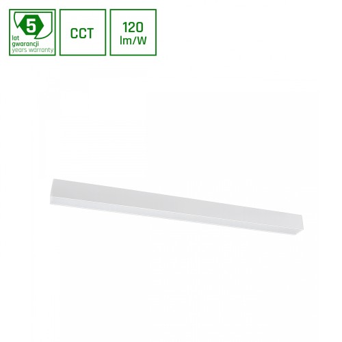 ALLDAY ESSENTIAL 50W CCT 230V 115st IP20 1200x49x56mm Biały OP 5 Lat Gwarancji SLI047322CCT_PW SPECTRUM LED