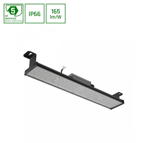 HALLS LINE 3 HIGH BAY 150W NW 230V 60X90ST IP66 IK10 795X130X115mm Czarny 5 Lat Gwarancji 1-10V SLI048011NW_PW SPECTRUM LED