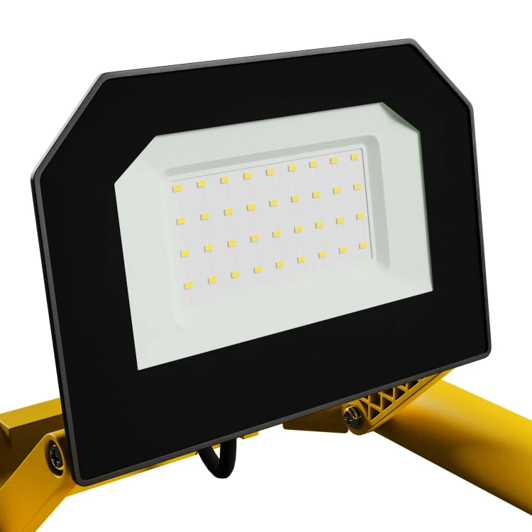 NOCTIS TECHNIC Naświetlacz 30W CW 230V IP65 303x230x43mm ŻÓŁTY 2 Lata Gwarancji Przewód 3m SLI055012_PW SPECTRUM LED