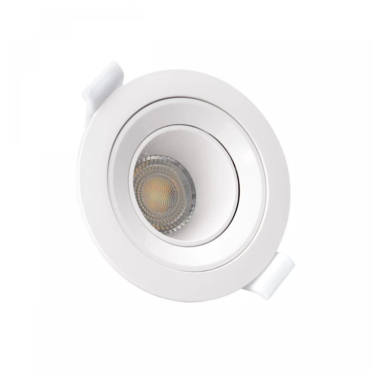 FIALE CORE DEEP GU10 Oczko GU10 IP20 FI86X34mm Biały Okrągła RUCHOMA SLIP001023 SPECTRUM LED