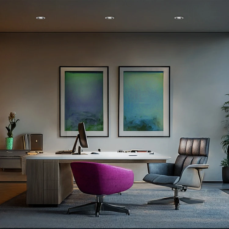 FIALE CORE ANTI-GLARE GU10 Oczko GU10 IP20 FI95X46mm Biały Środek Czarny Okrągła SLIP001029 SPECTRUM LED