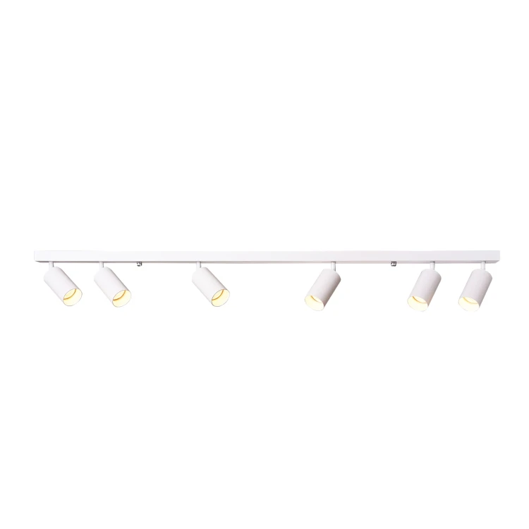 MADARA MINI BAZA 6xGU10 1196x54x161 mm prostokąt Biała SLIP003026 SPECTRUM LED