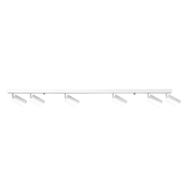 MADARA MINI BAZA 6xGU10 1196x54x161 mm prostokąt Biała SLIP003026 SPECTRUM LED