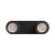 MADARA ALTRO BAZA 2xGU10 230V IP20 220X70X135mm Czarny SLIP003062 SPECTRUM LED