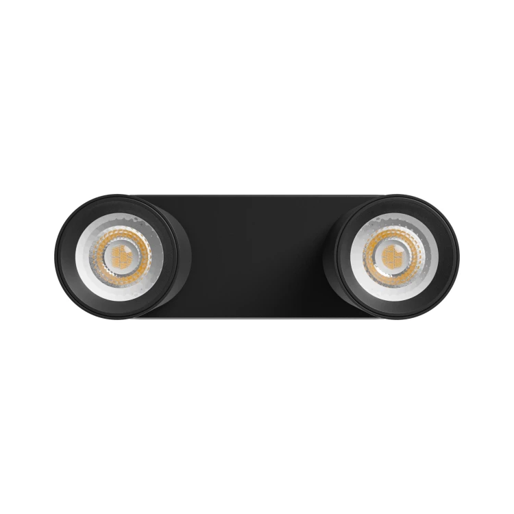 MADARA ALTRO BAZA 2xGU10 230V IP20 220X70X135mm Czarny SLIP003062 SPECTRUM LED