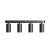 MADARA ALTRO BAZA 4xGU10 230V IP20 480X70X135mm Czarny SLIP003066 SPECTRUM LED