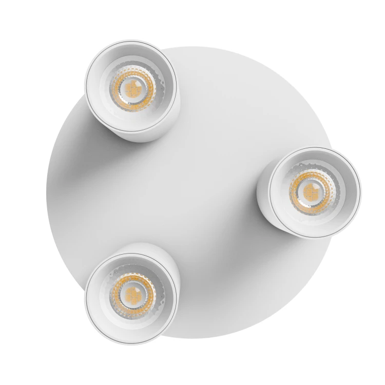 MADARA ALTRO ROUND 3xGU10 230V IP20 220X134mm Biały SLIP003067 SPECTRUM LED