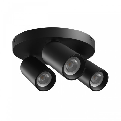 MADARA ALTRO ROUND 3xGU10 230V IP20 220X134mm Czarny SLIP003068 SPECTRUM LED