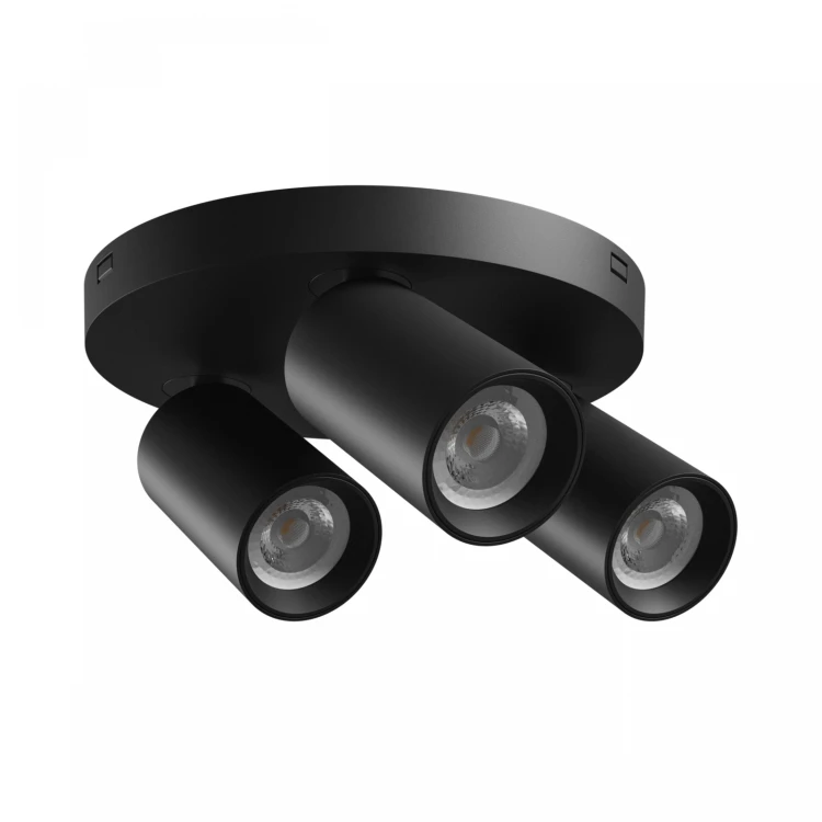 MADARA ALTRO ROUND 3xGU10 230V IP20 220X134mm Czarny SLIP003068 SPECTRUM LED