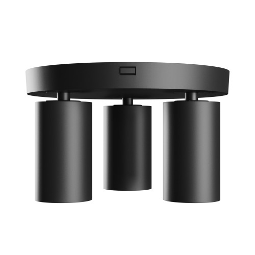 MADARA ALTRO ROUND 3xGU10 230V IP20 220X134mm Czarny SLIP003068 SPECTRUM LED
