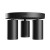 MADARA ALTRO ROUND 3xGU10 230V IP20 220X134mm Czarny SLIP003068 SPECTRUM LED