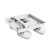 MADARA ALTRO SQUARE 4xGU10 230V IP20 220X220X134mm Biały SLIP003069 SPECTRUM LED