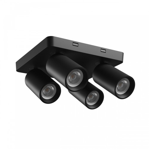 MADARA ALTRO SQUARE 4xGU10 230V IP20 220X220X134mm Czarny SLIP003070 SPECTRUM LED