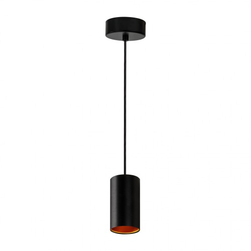 CHLOE GU10 X 1 GU10 Zwieszana 250V IP20 70x125x1500mm Czarny Złoty Okrągła baza Okrągła SLIP005003 SPECTRUM LED