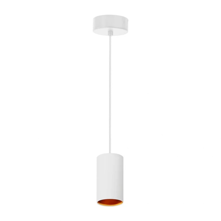 CHLOE GU10 X 1 GU10 Zwieszana 250V IP20 70x125x1500mm Biały Złoty Okrągła baza Okrągła SLIP005004 SPECTRUM LED