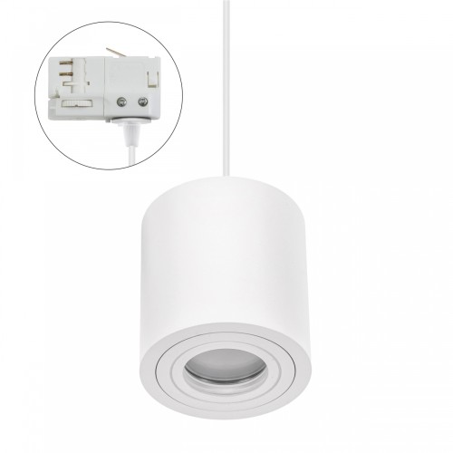 CHLOE GU10 Natynkowa GU10 250V IP20 90x97mm Biały Okrągła nieruchoma TRACK SLIP005033_TRACK SPECTRUM LED