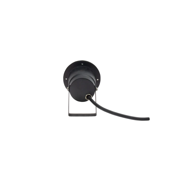FLORI GU10 ALU 250V IP65 98x150mm Czarna wbijana, ruchoma SLIP012012 SPECTRUM LED