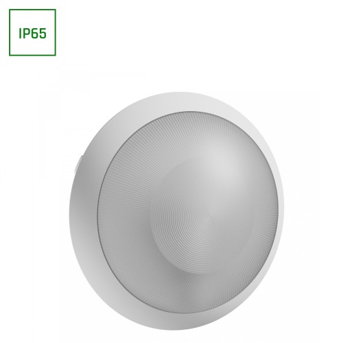NYMPHEA OMNI WHITE SENSE E27 230V IP65 IK08 FI300X90mm Biały Okrągła Czujnik Ruchu SLIP031055 SPECTRUM LED