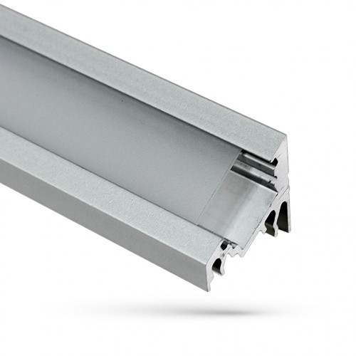 Profil Aluminiowy WOJCORNER z osłoną mleczną 1mb Klosz B WOJ+01714 SPECTRUM LED