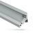 Profil Aluminiowy WOJCORNER z osłoną mleczną 1mb Klosz B WOJ+01714 SPECTRUM LED