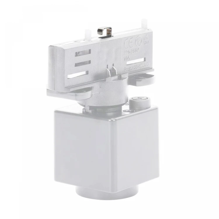 SPS 2 GNIAZDO SLIM 230V na Szynoprzewód 3F Biały WOJ+07044 SPECTRUM LED