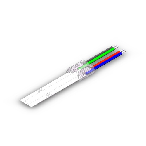 Konektor P-K COB RGB 10mm WOJ+16875 SPECTRUM LED