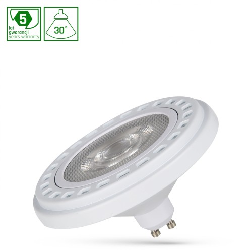 LED AR111 GU10 230V 20W COB 30ST NW RA90 PREMIUM Biały 5 Lat Gwarancji WOJ+16985 SPECTRUM LED