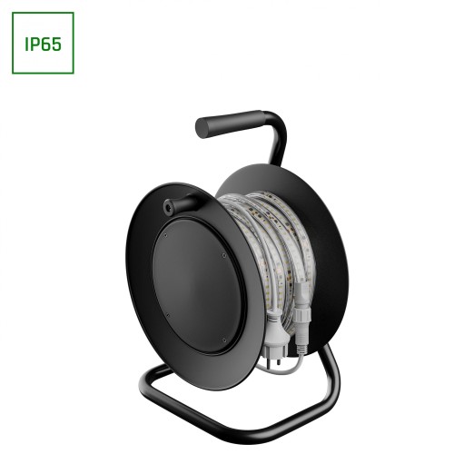 Pasek LED 2835 230V 120LED 8W/m 600lm/m NW 8mm IP65 25m roll + Szpula WOJ+17006_ROLL SPECTRUM LED