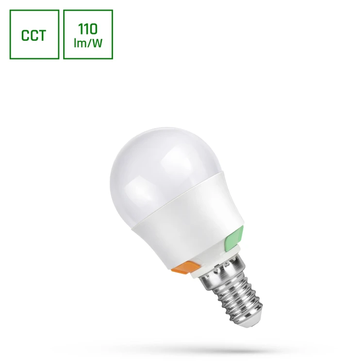 LED Kulka E-14 230V 2W/4W/6W CCT WOJ+17012 SPECTRUM LED