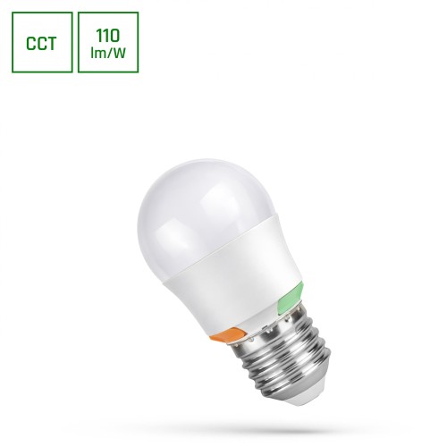 LED Kulka E-27 230V 2W/4W/6W CCT WOJ+17013 SPECTRUM LED