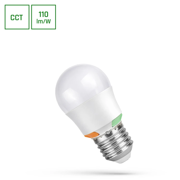 LED Kulka E-27 230V 2W/4W/6W CCT WOJ+17013 SPECTRUM LED