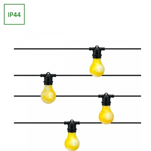 Girlanda Solarna AURA 5m 2200K IP44 SOLAR+230V WOJ+91319 SPECTRUM LED