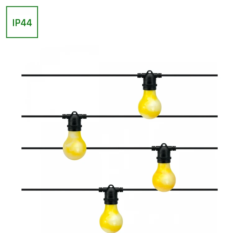 Girlanda Solarna AURA 5m 2200K IP44 SOLAR+230V WOJ+91319 SPECTRUM LED