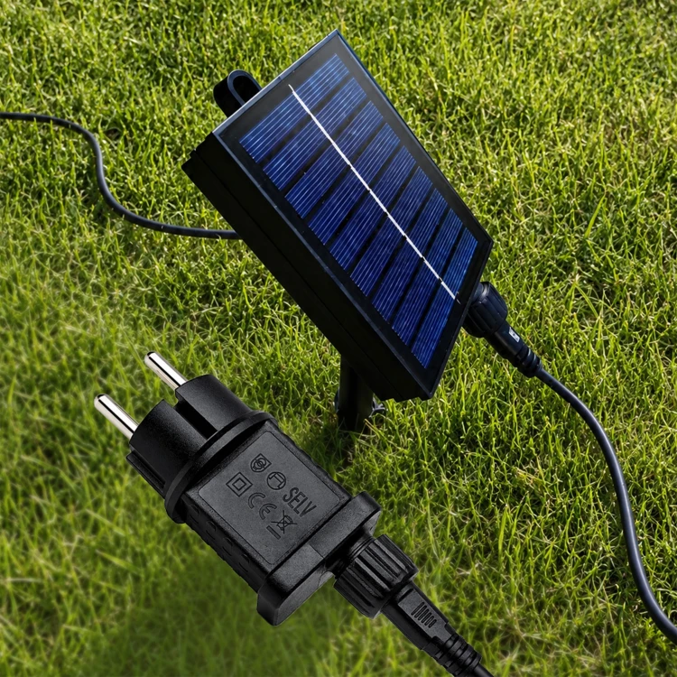 Girlanda Solarna AURA 5m 2200K IP44 SOLAR+230V WOJ+91319 SPECTRUM LED