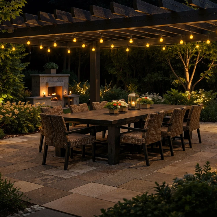 Girlanda Solarna AURA 5m 2200K IP44 SOLAR+230V WOJ+91319 SPECTRUM LED