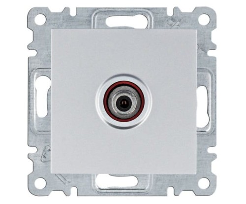 lumina Gniazdo pojedyncze SAT dla instalacji indywidualnych, srebrny WL3232 Intense Passion Soul HAGER POLO