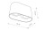Sufitowa oprawa lampa punktowa OVAL BLACK 9240 NOWODVORSKI Lighting 2x GU10 ES111 spot natynkowa nowoczesna oświetleniowa czarna czarny podwójna Inspiracje Premium