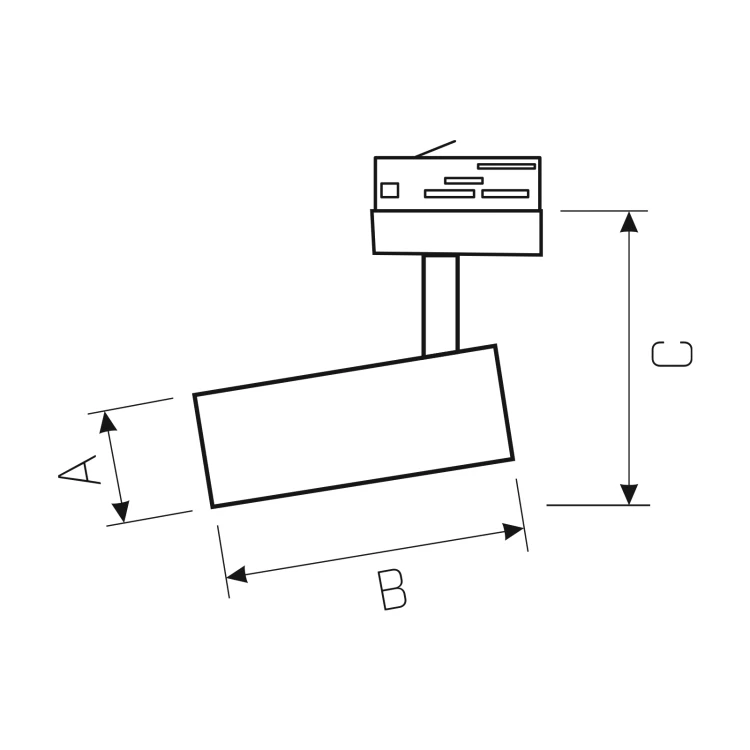 MDR BRANTA 830 27W 230V 24st Black WOJP03759 SPECTRUM LED