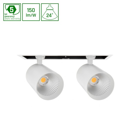 MDD PESO 2 840 2*19W 230V 24st White DALI WOJP04262 SPECTRUM LED