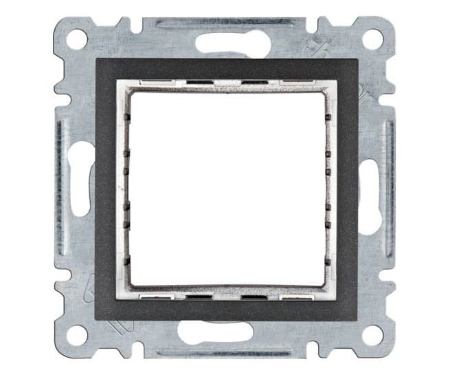 lumina Zestaw montażowy do modułów 45 x 45 mm systo, czarny WL2513 Intense Passion Soul HAGER POLO