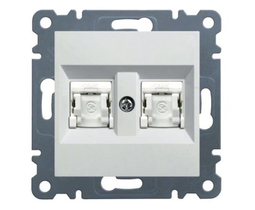 lumina Gniazdo komputerowe podwójne RJ45 kat.6 FTP, biały WL2180 Intense Passion Soul HAGER POLO